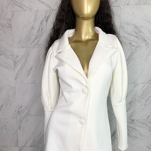 Cream jacket, size medium